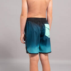 SWIMMING SHORTS 500 - BLUE/BLACK