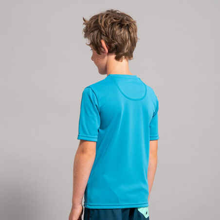 UV-Shirt Kinder UV-Schutz 50+ blau