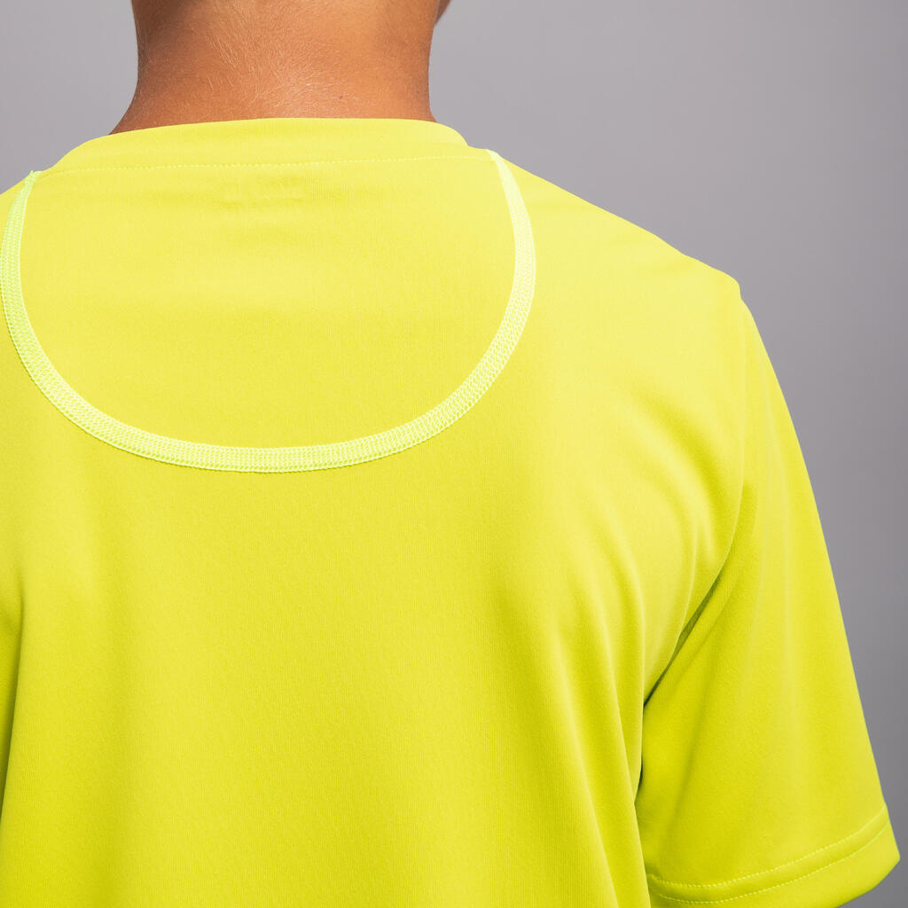 Παιδικό κοντομάνικο Τ-shirt για αθλήματα στο νερό με προστασία UV - Πράσινο