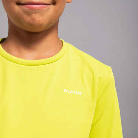 Kids’ water short-sleeved t-shirt anti UV - Green