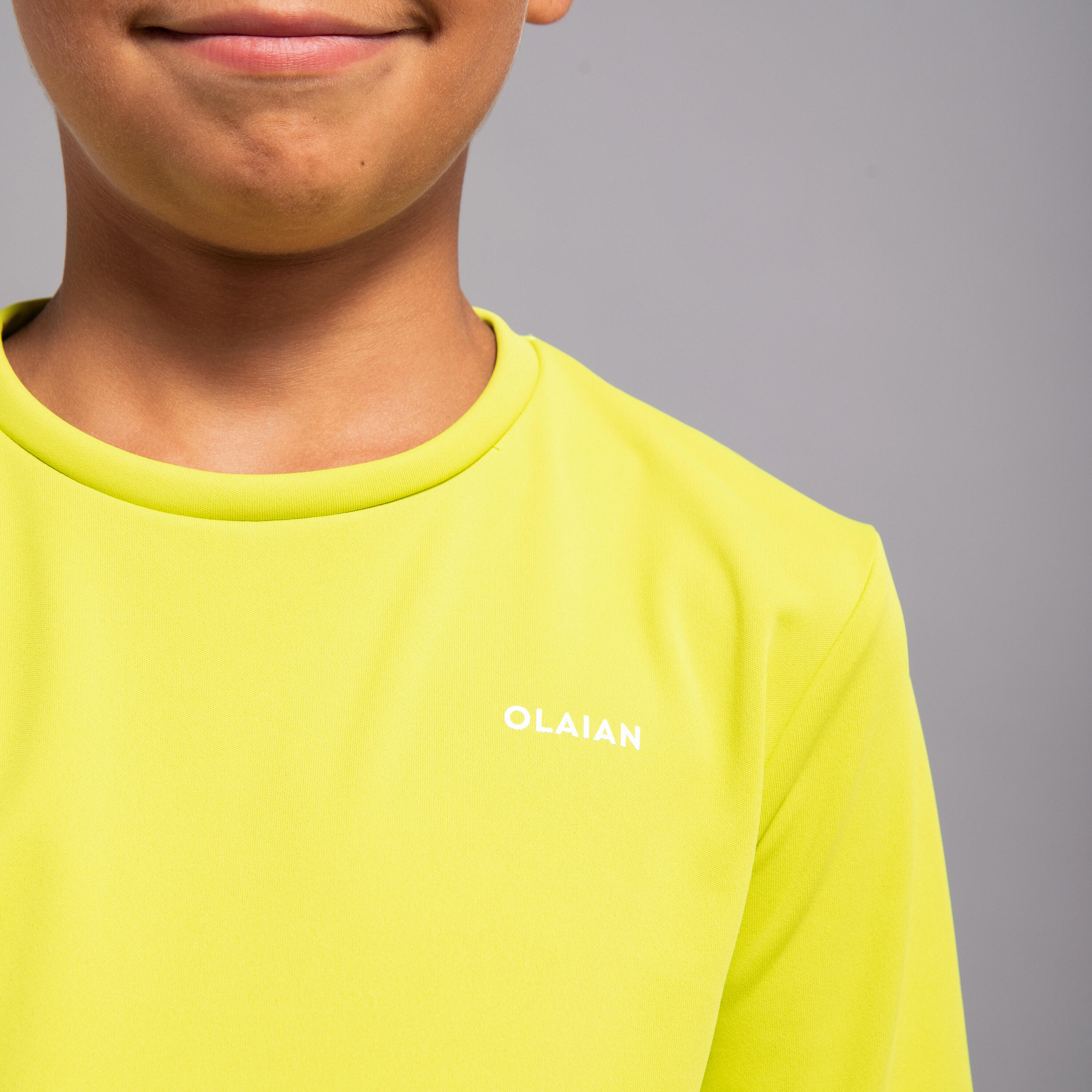 Kids’ water short-sleeved t-shirt anti UV - Green 4/9
