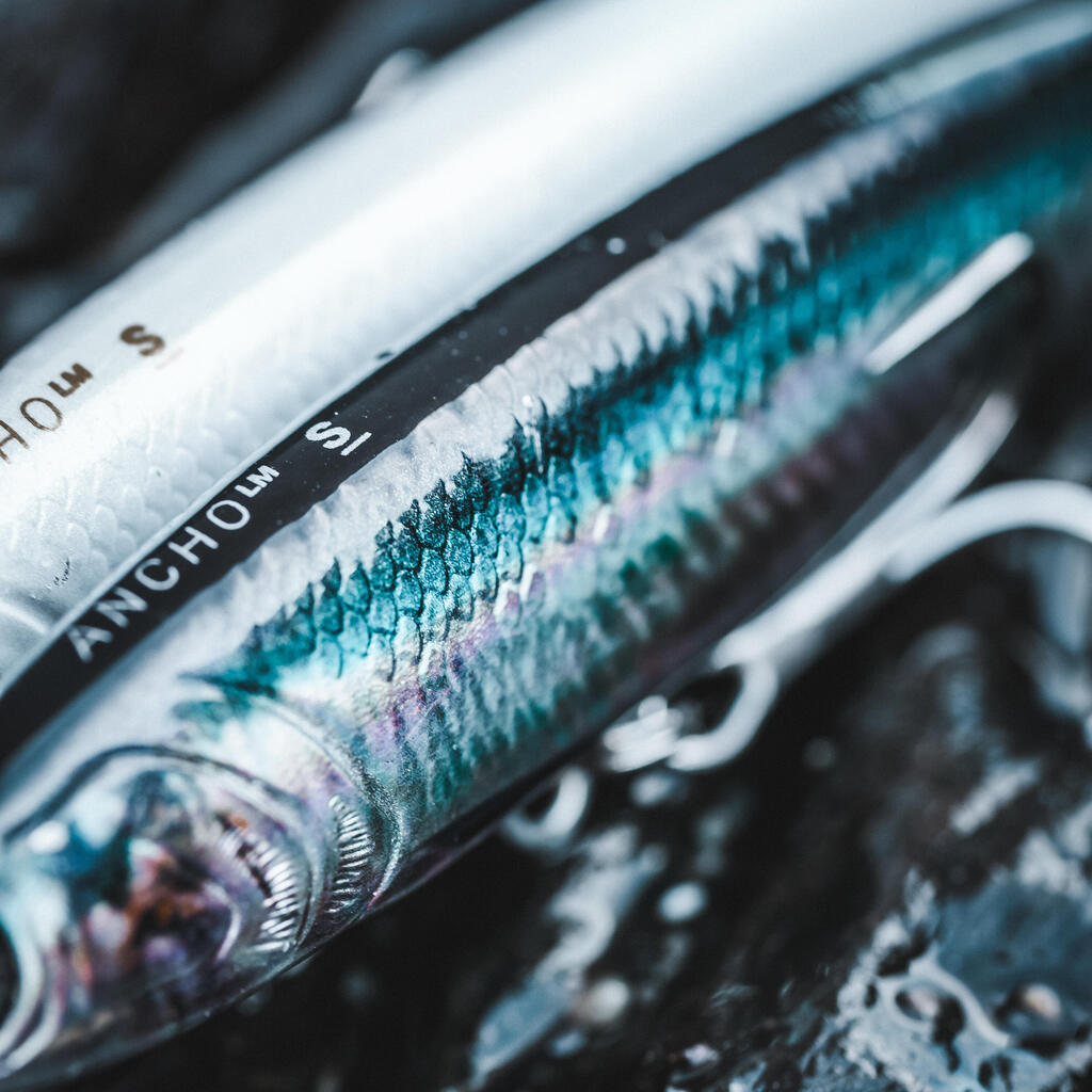 Señuelo Minnow Lipless Pesca Mar Ancho Lm 95 Us Anchoa