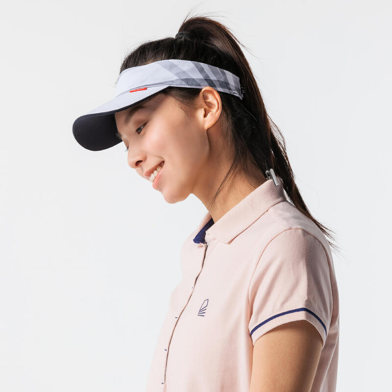 Men's, Women's and Kids' Sailing Visor 500 CN - White
