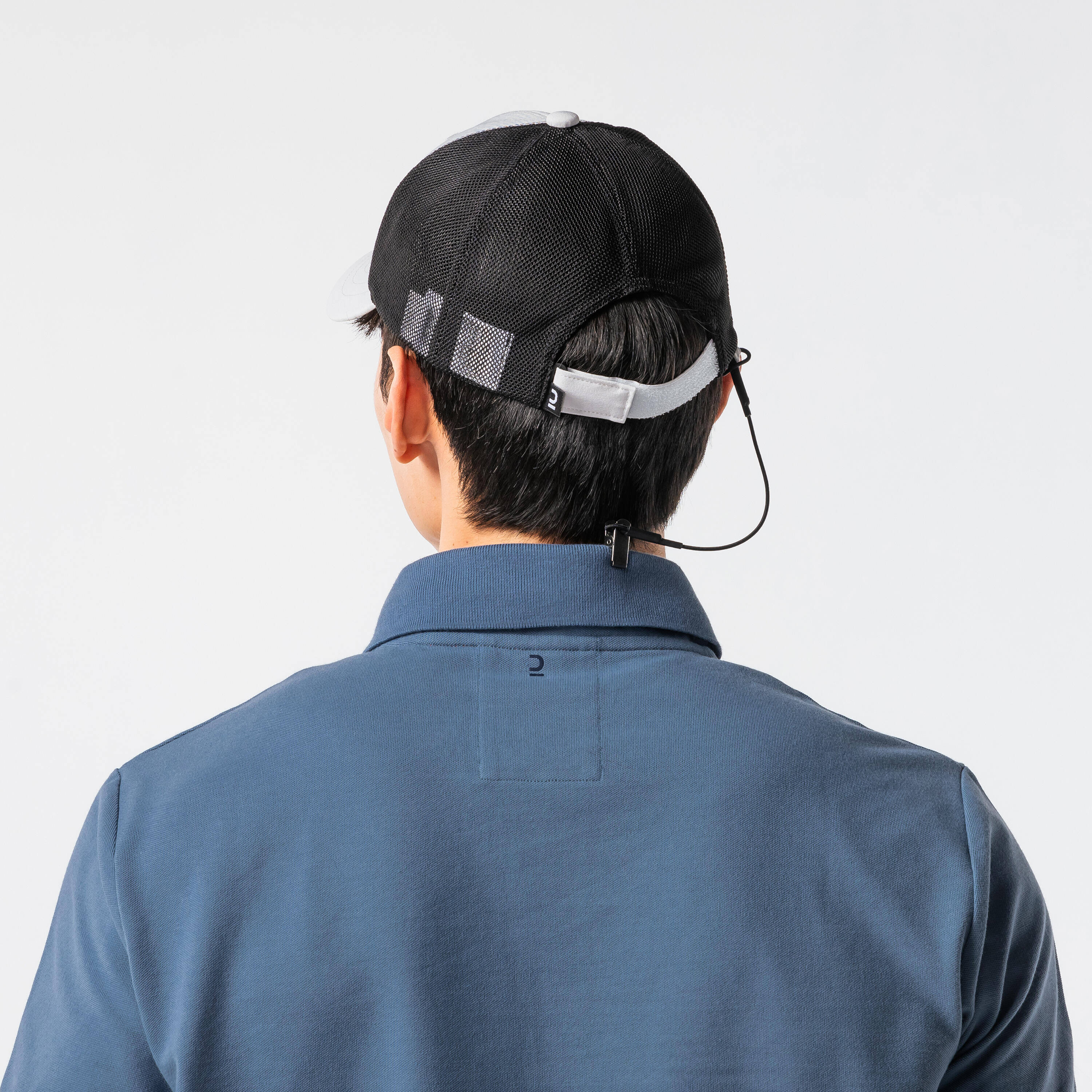 Adult Sailing Cap 500 Light Grey -  3