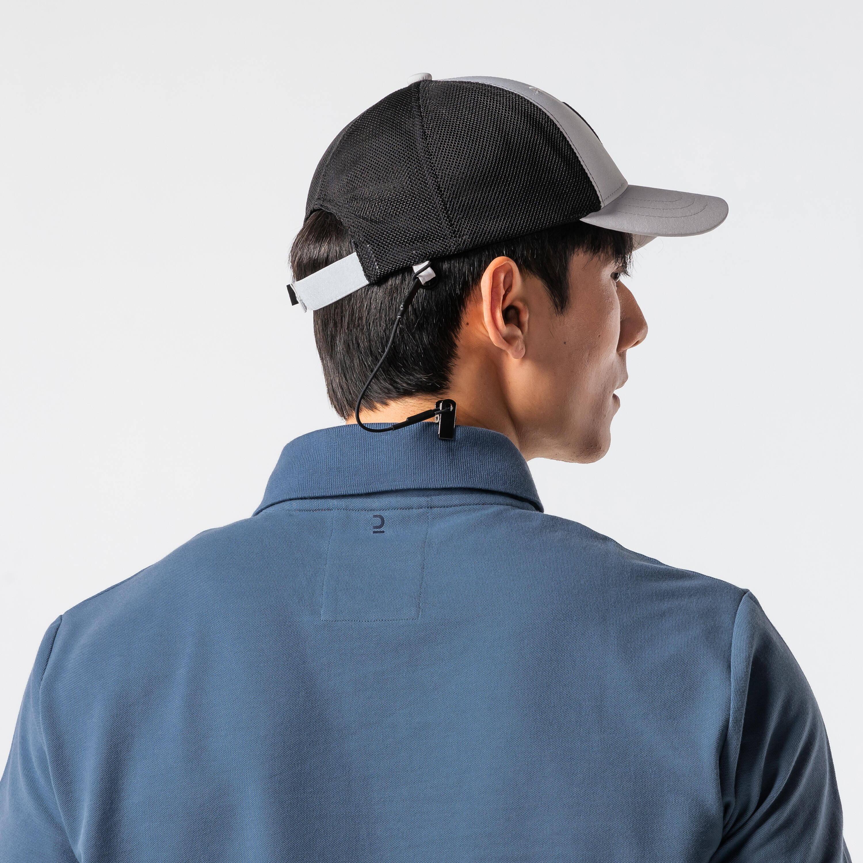 Adult Sailing Cap 500 Light Grey -  2