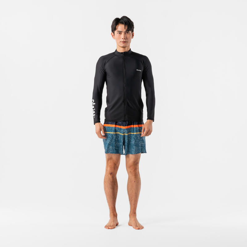 Men's surfing 100 eco anti-UV leggings slate - Decathlon