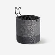 PANIER VÉLO PLIANT COMPACTABLE GRIS 10L