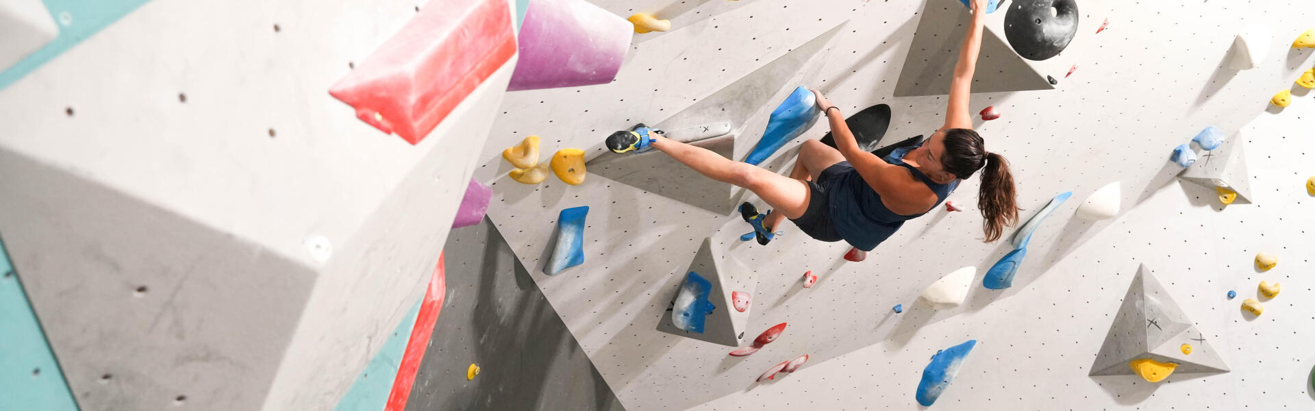 Panoplies de pratique escalade de bloc