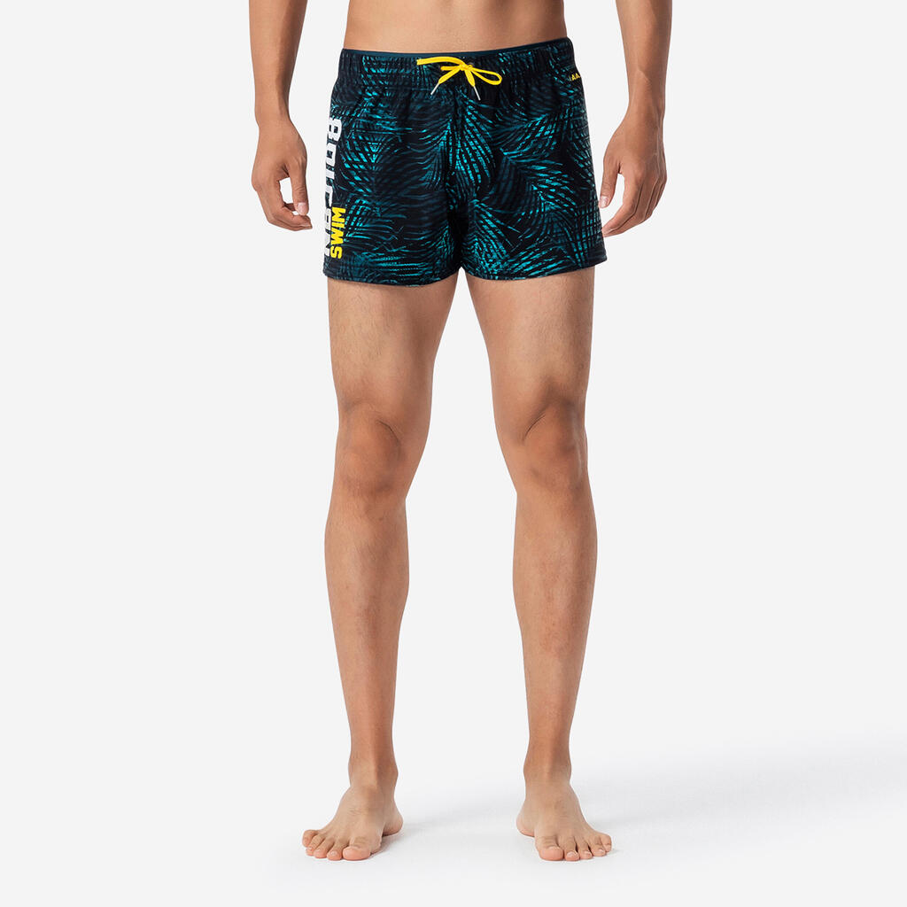 Men’s swimming shorts - Swimshort 100 Short - Pool Turquoise Green