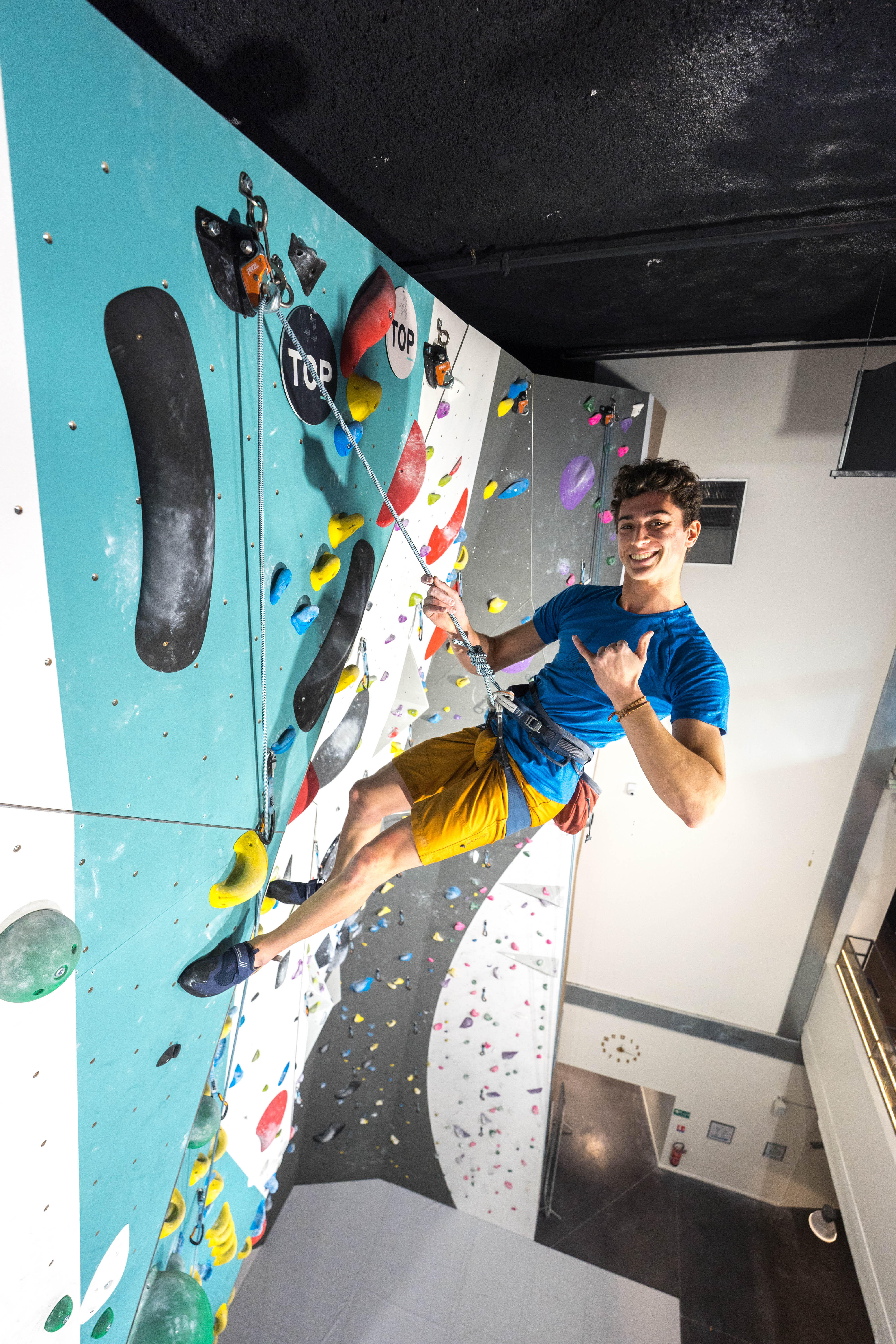 Men’s Climbing Harness - Vertika Blue - SIMOND