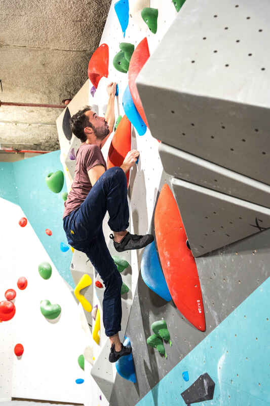 CLIMBING SHOE FIRST KLIMB GREY Decathlon