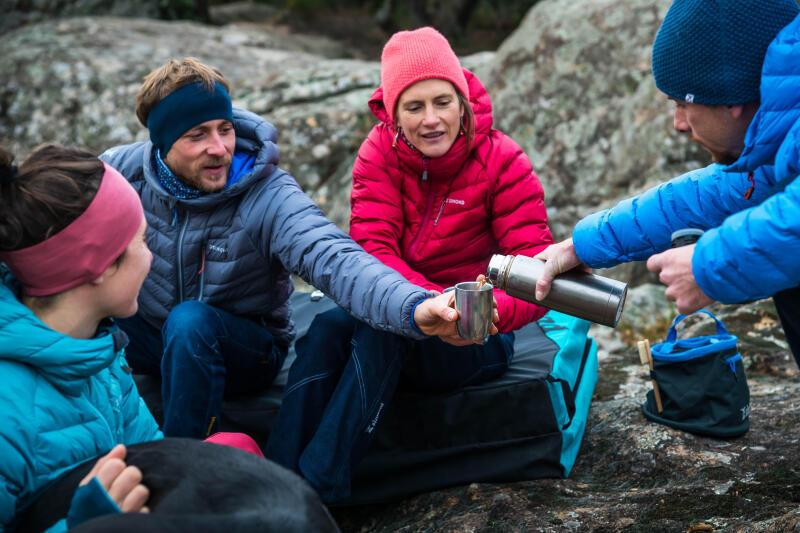 Kurtka wspinaczkowa męska Simond Alpinism Light puchowa 