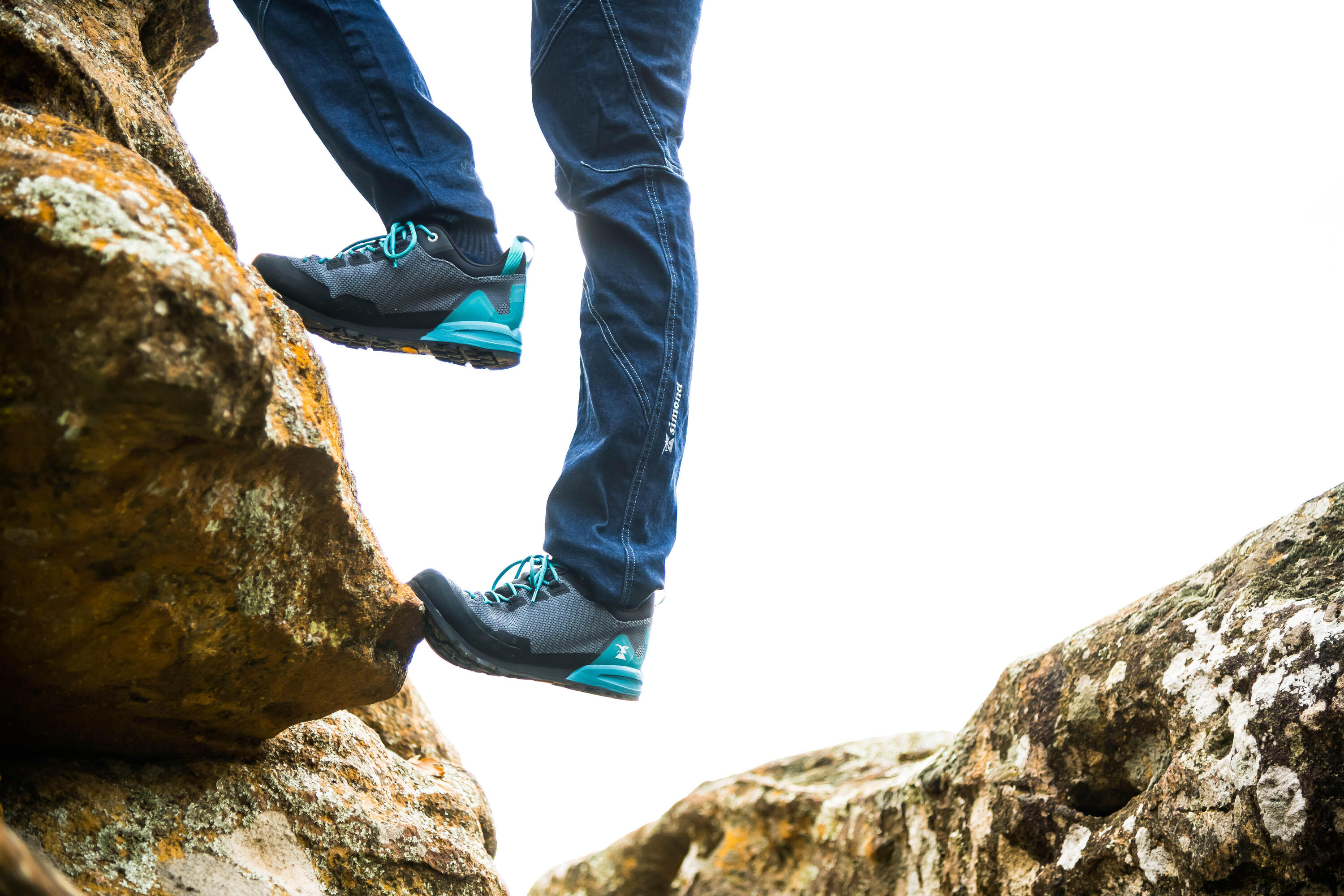 Scarpe avvicinamento donna EDGE turchesi 10/11