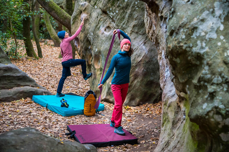 Mochila de Escalada 20 litros - ROCK 20 Ocre