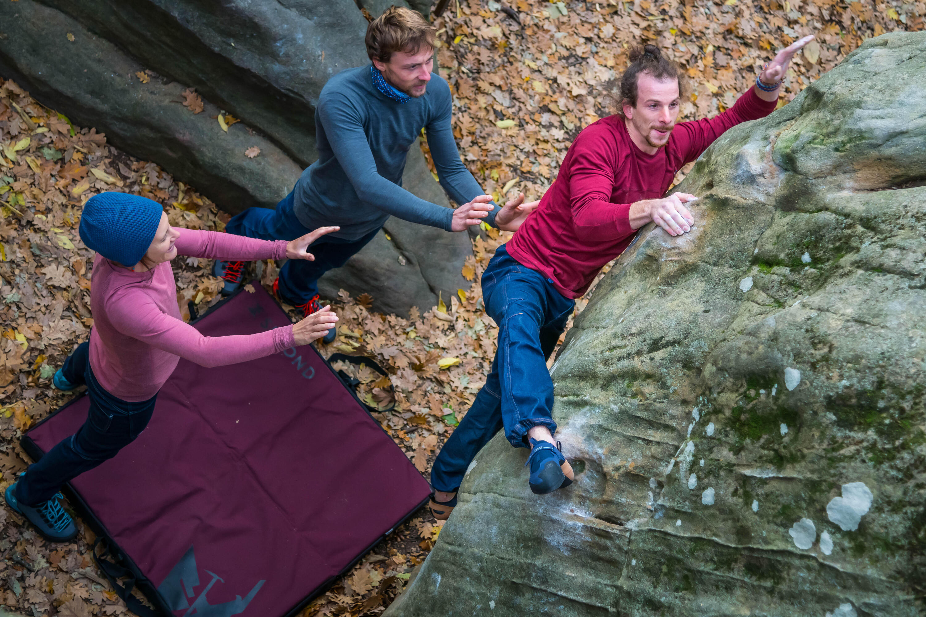 Bouldermatka Crashpad Block V2 1 × 1 m  13/13