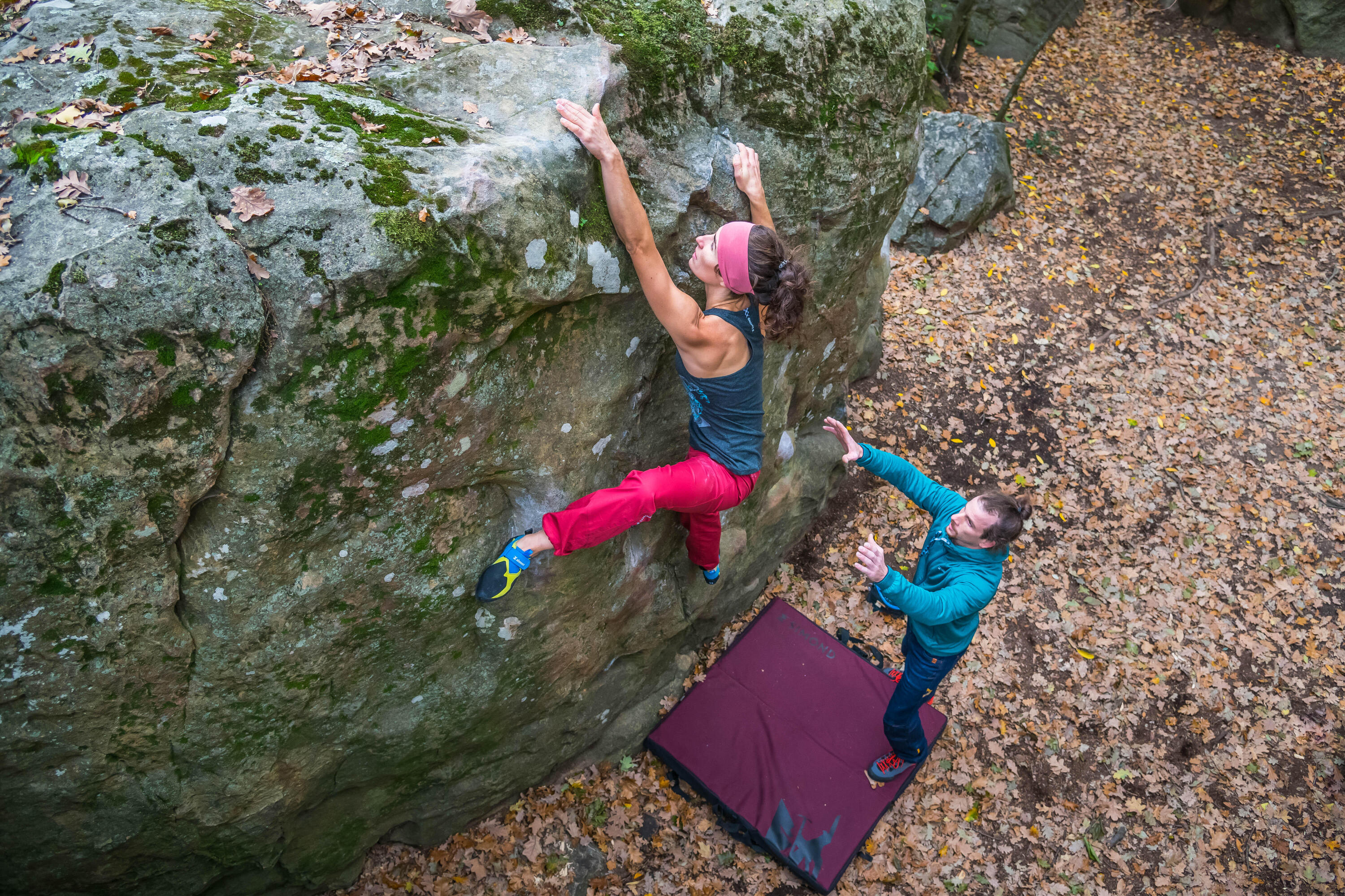 Boulder crash pad, 1x1 m  - Block V2 26/33