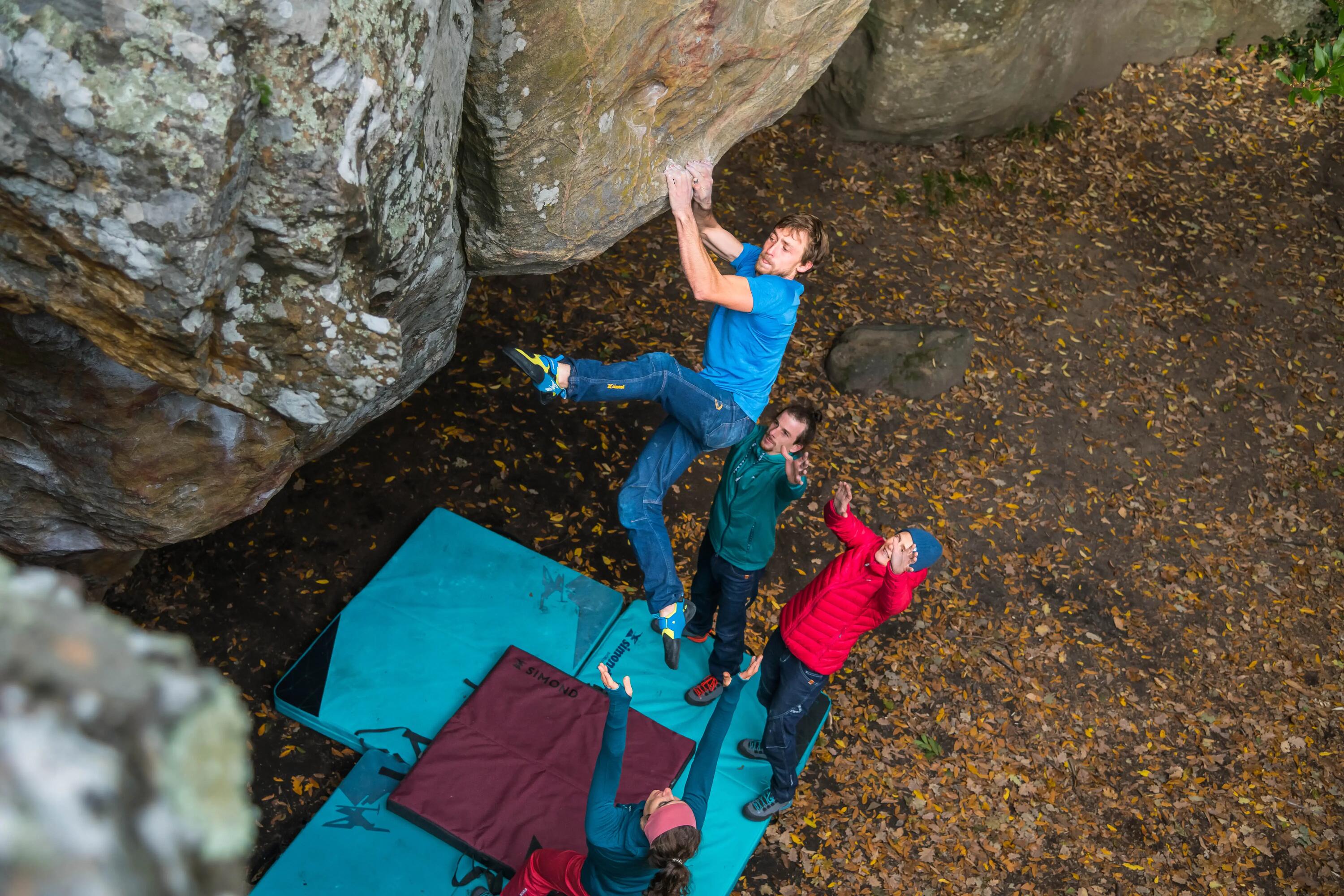 Boulder crash pad, 1x1 m  - Block V2 25/33