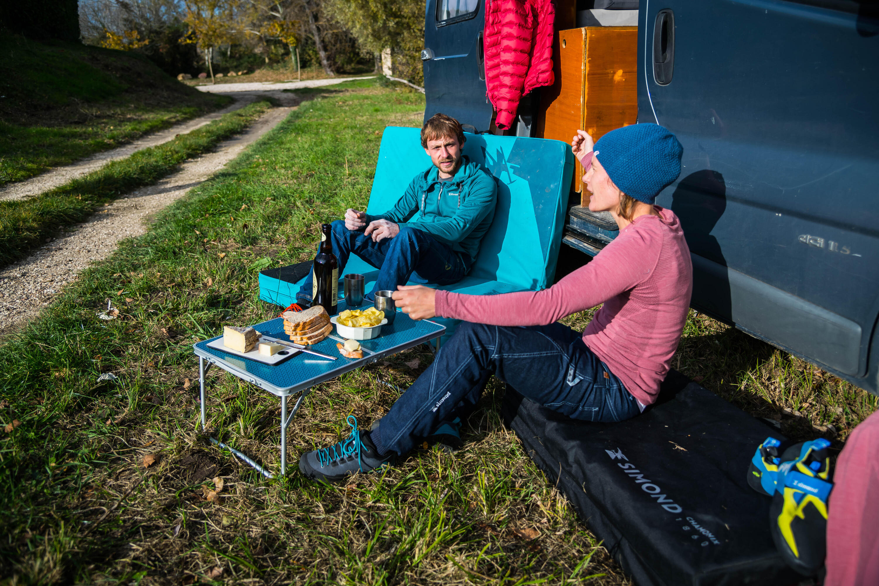 Boulder crash pad, 1x1 m  - Block V2 29/33