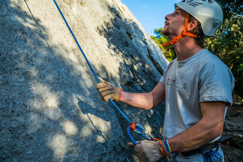 Guante Escalada Adulto Aseguramiento Simond Cuero