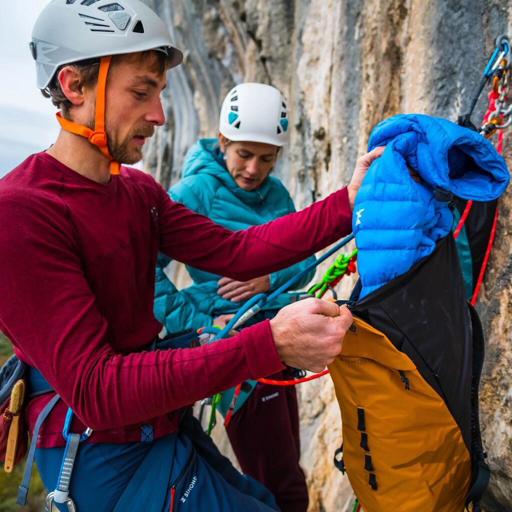 MEN’S ML CLIMBING T-SHIRT VERTIKA BURGUNDY RED