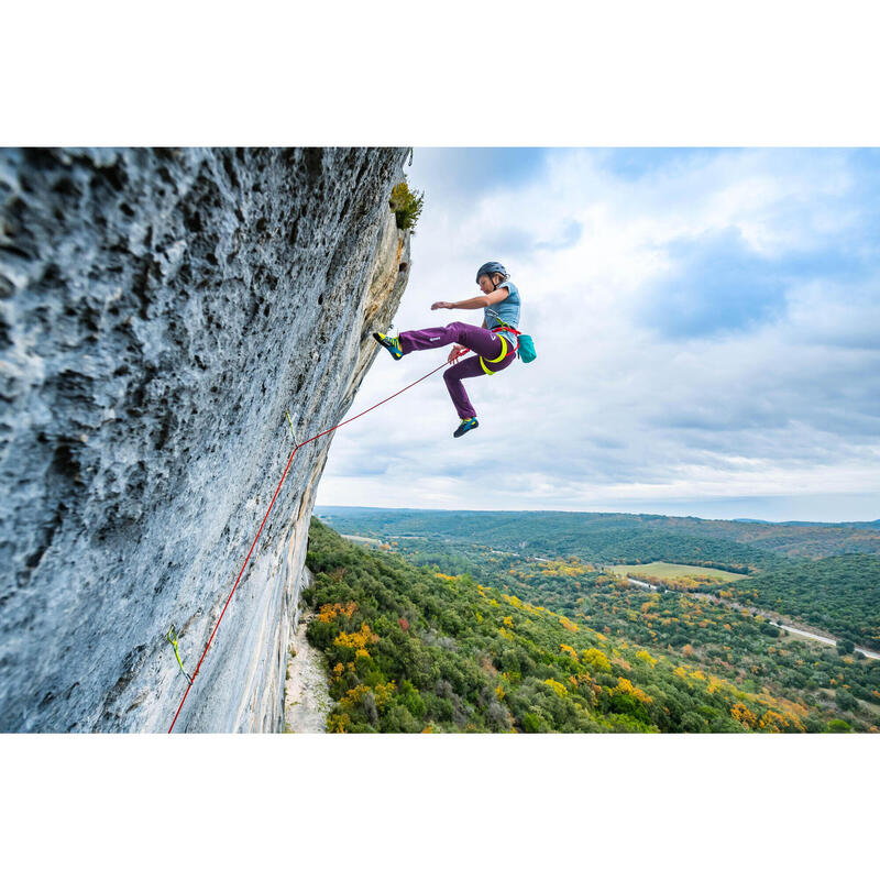 ARNÊS ESCALADA E ALPINISMO LEVE - EDGE LARANJA E AMARELO