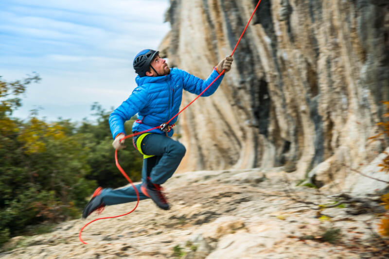 Kurtka wspinaczkowa męska Simond Alpinism Light puchowa 