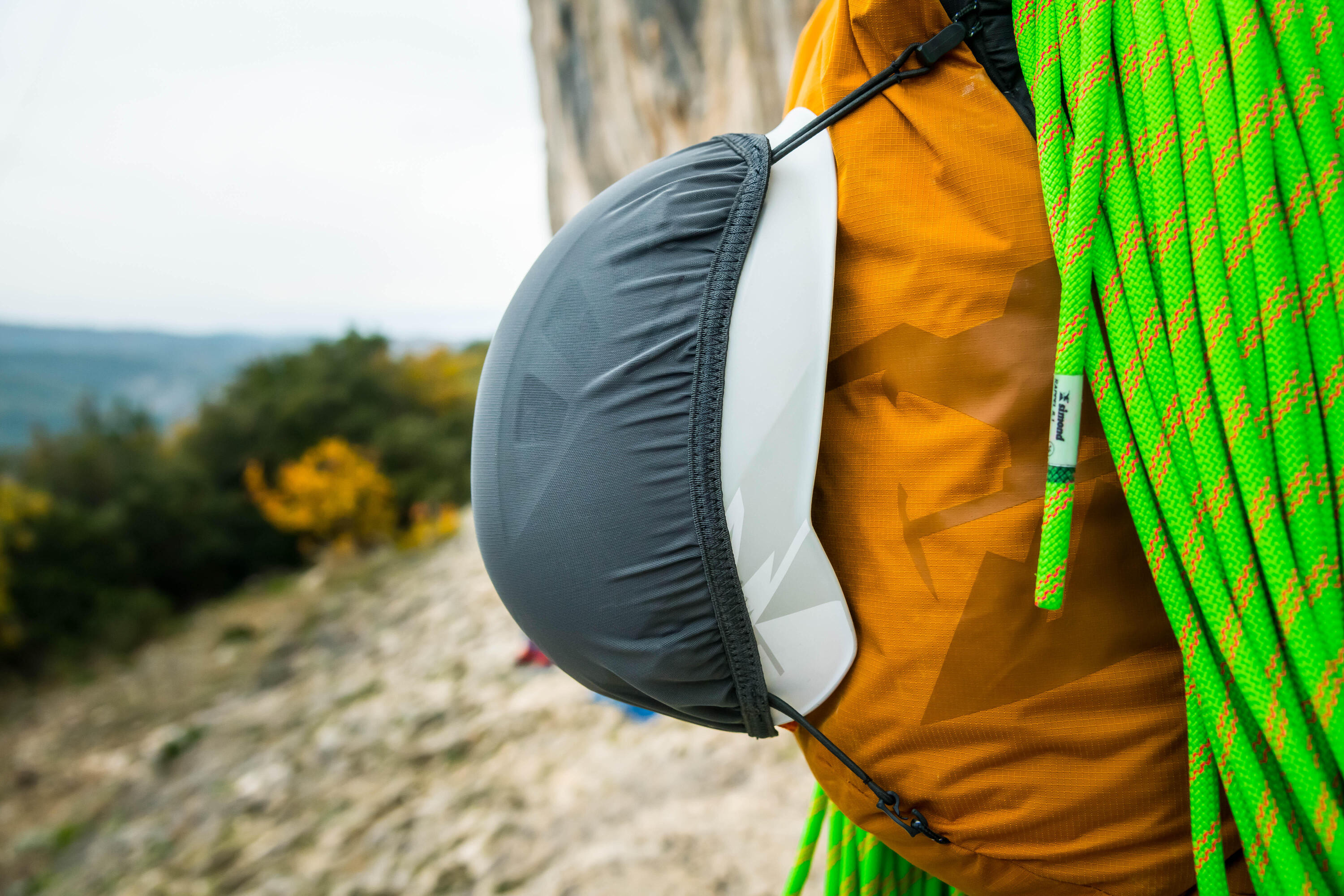 Mochila de Escalada 20 litros - ROCK 20 Ocre 31/36