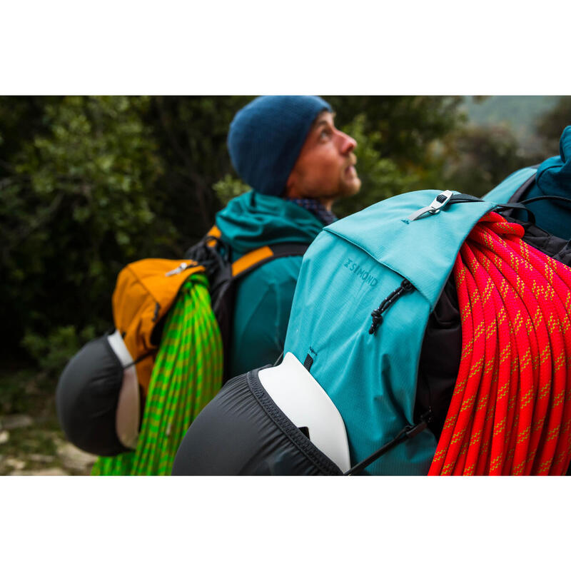 Rugzak voor klimsport Rock 20 liter turquoise