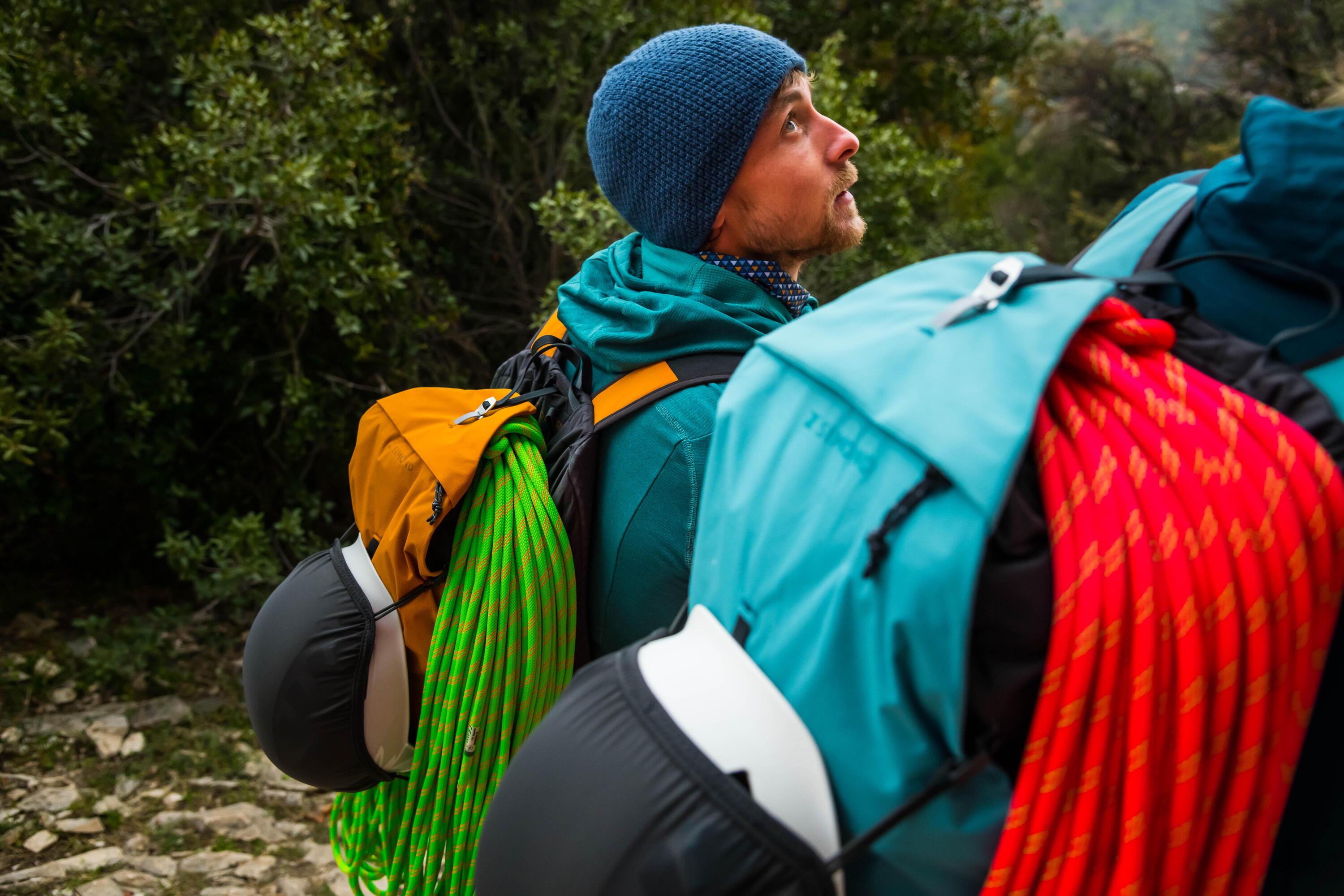 Kletterrucksack 20 Liter – Rock 20 ocker 17/20