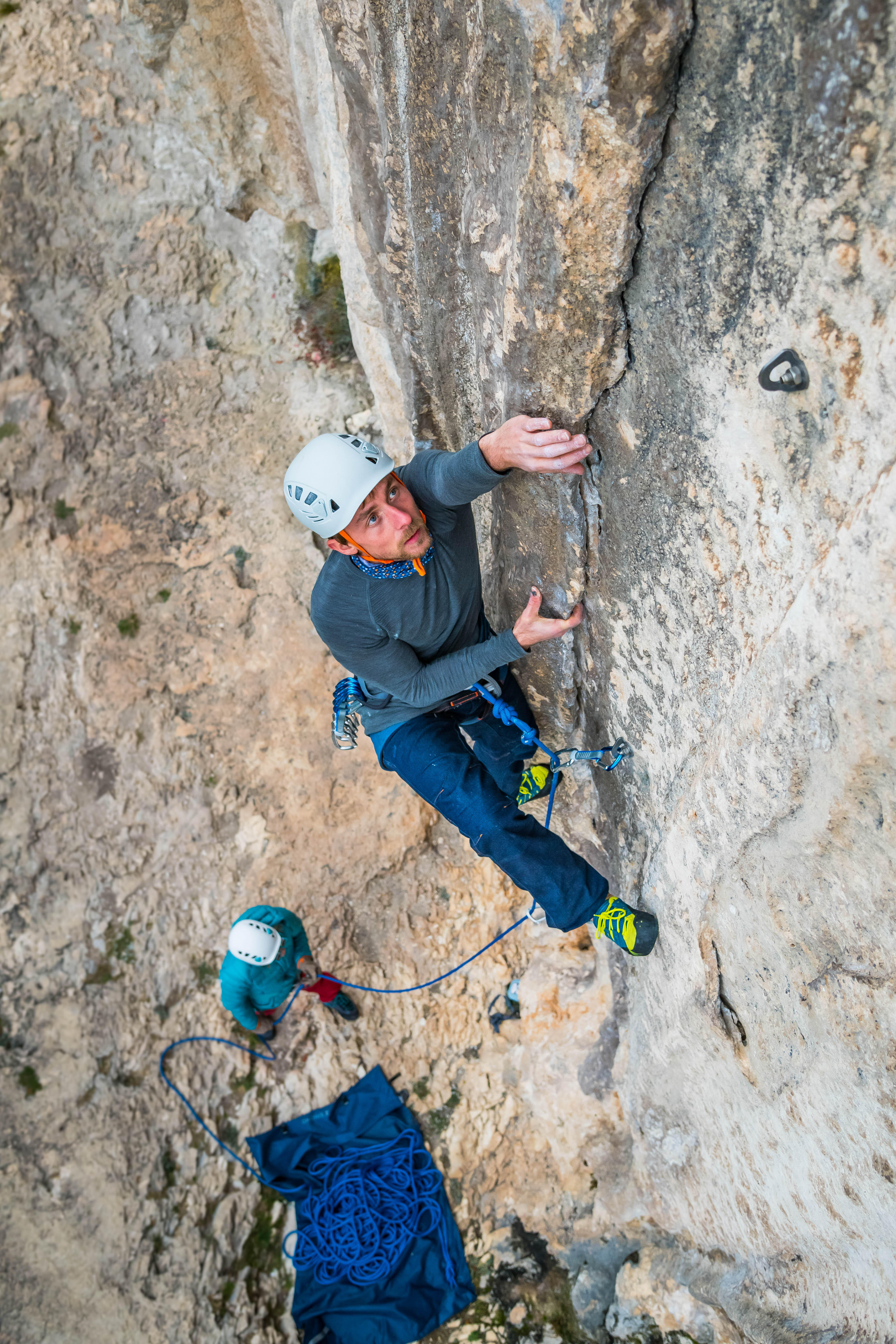 17 cm Climbing/Mountaineering Quickdraw - Klimb M Grey - SIMOND