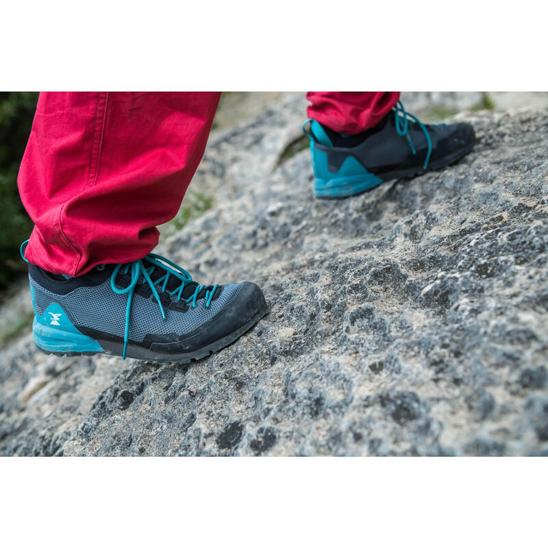 Approachschoenen voor dames Edge turquoise