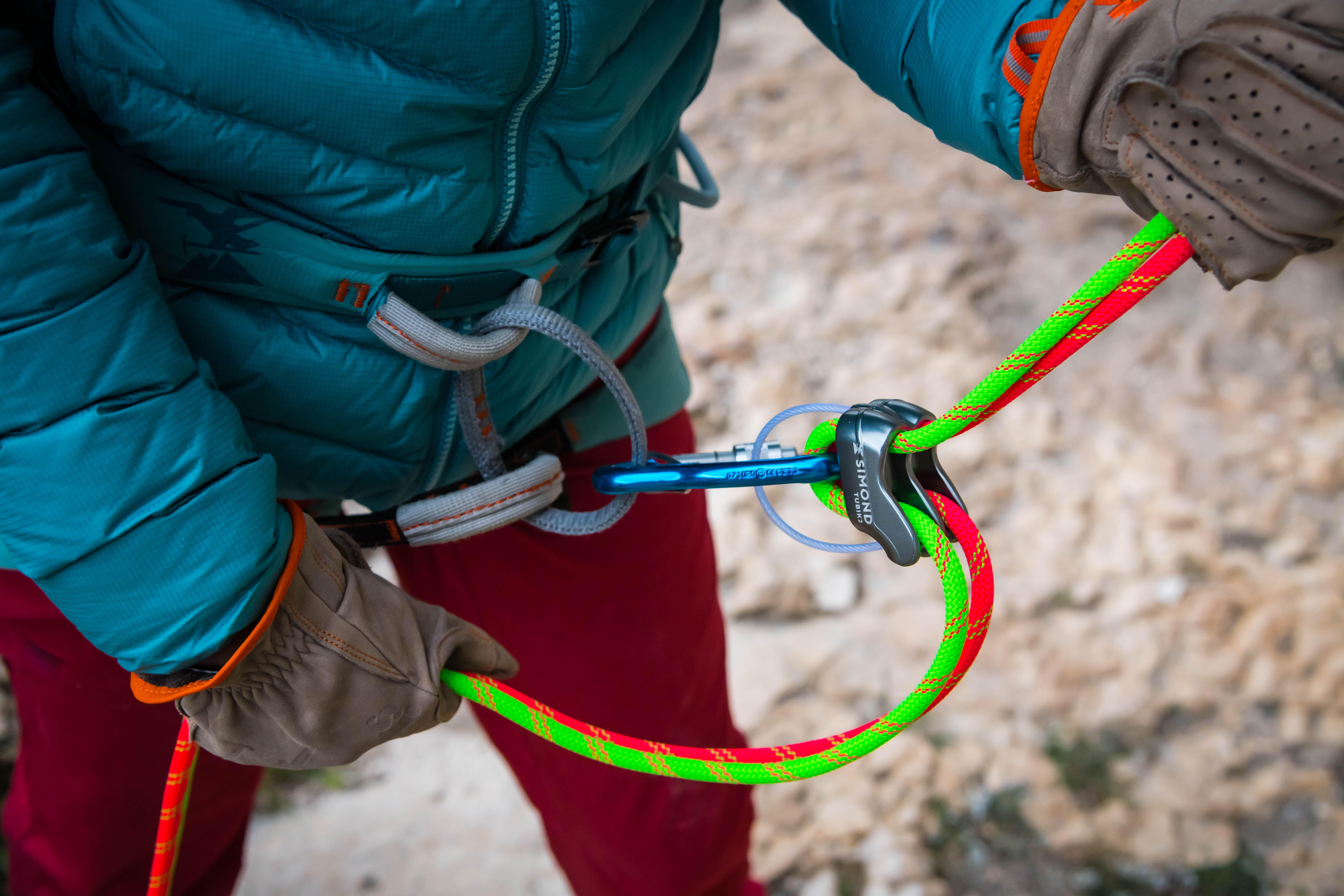 Women’s Climbing Harness - Vertika Turquoise - SIMOND