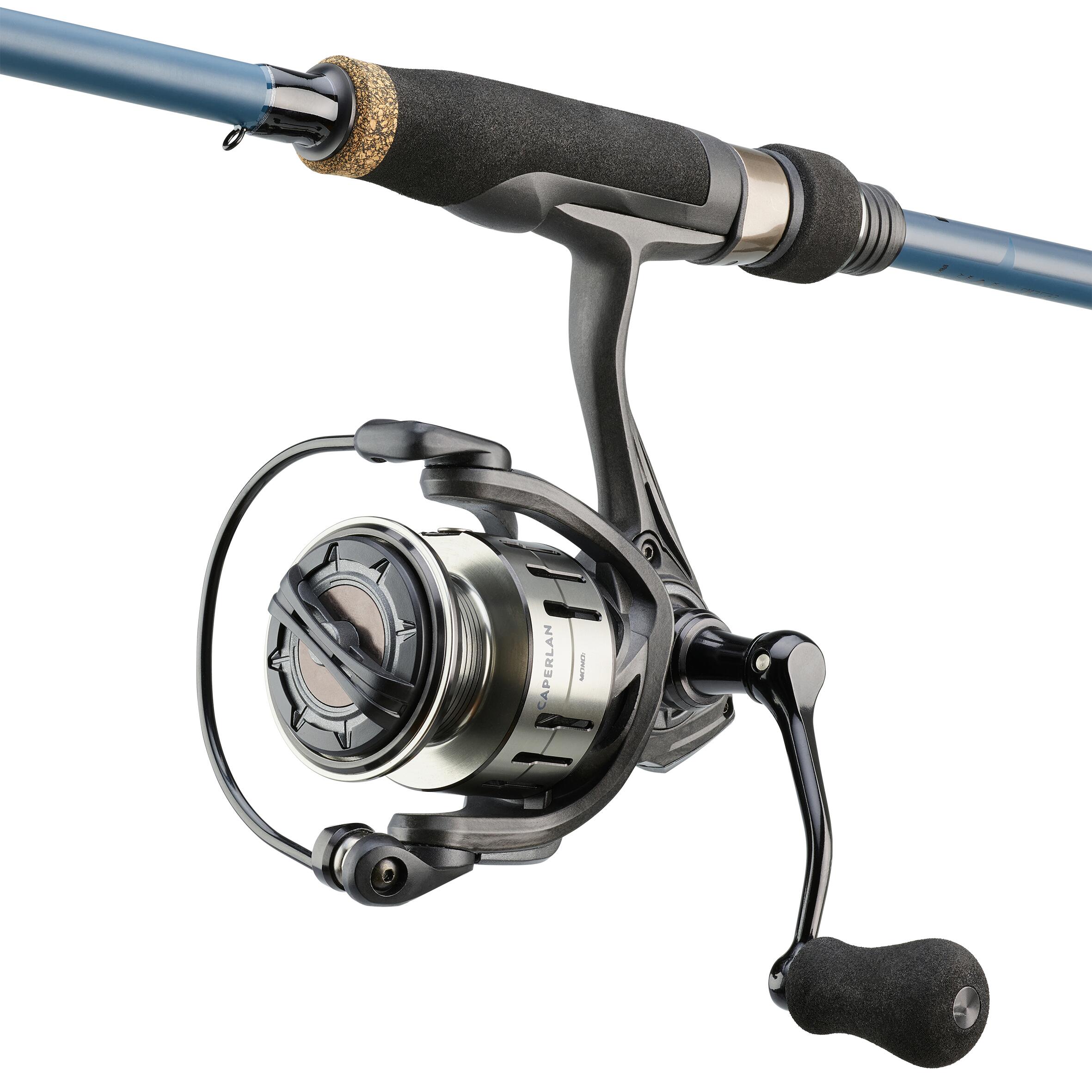 CAPERLAN Prívlačový set prút/navijak WXM 500 Spinning 2,40 m H 30-60 g bez · záber 11