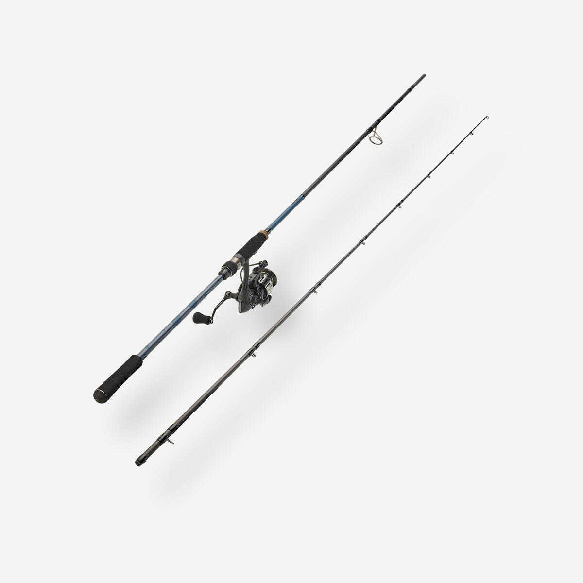 Ensemble canne & moulinet pêche aux leurre WXM 500 Spinning 2.40m H 30-60g