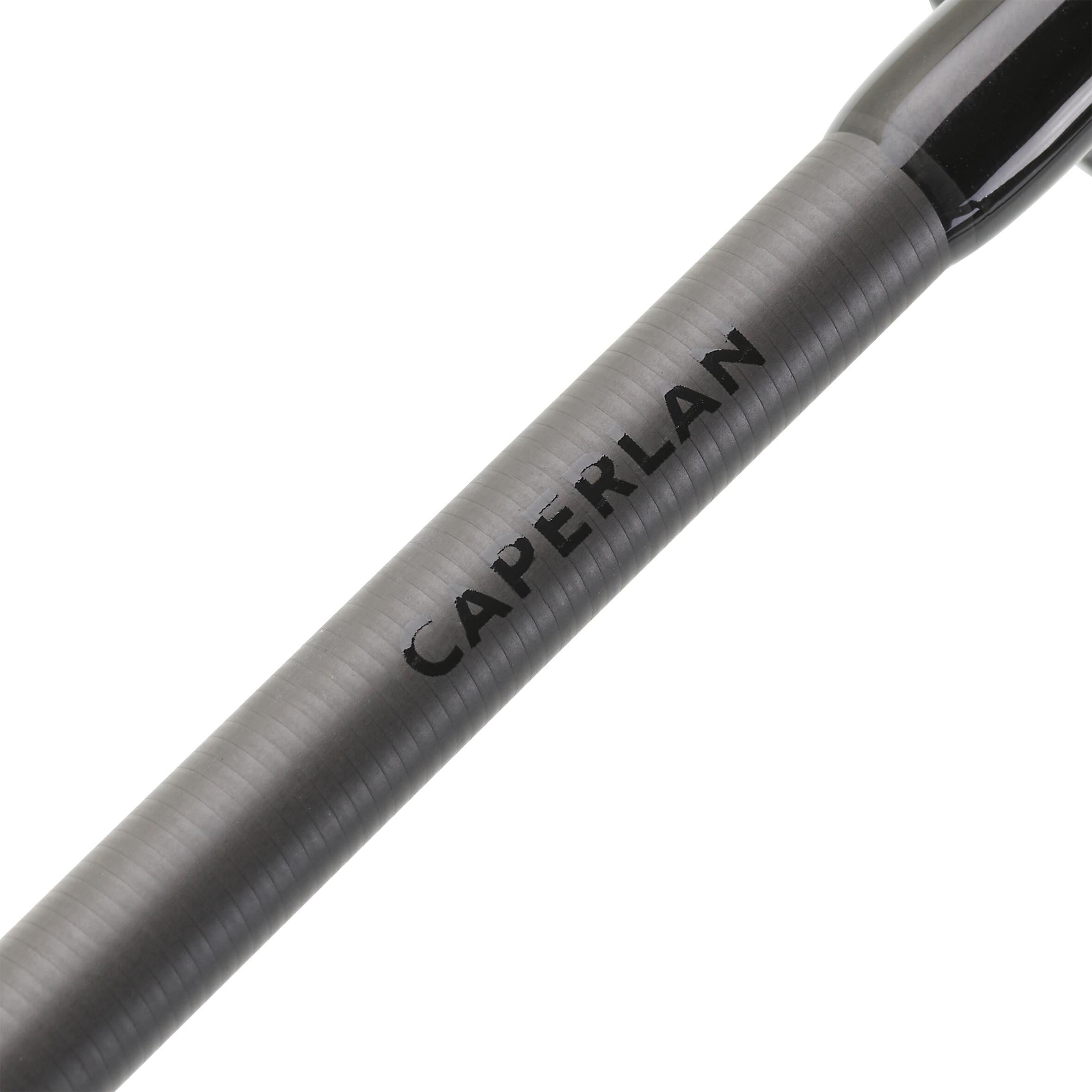CAPERLAN Prívlačový set prút/navijak WXM 500 Spinning 2,10 m MH 10-30 g bez · záber 9