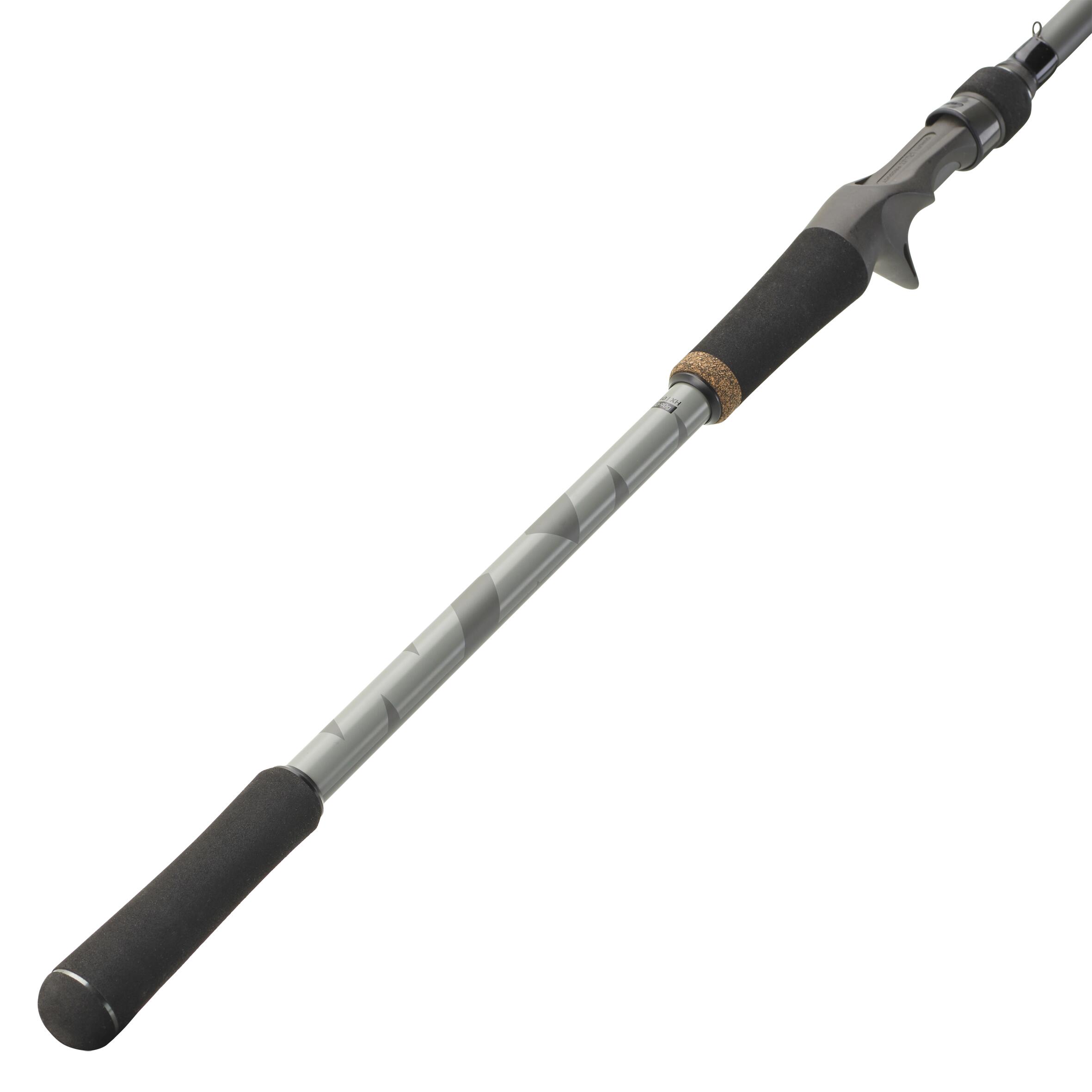WXM-5 210 MH Lure Fishing Rod - Black, Squirrel grey - Caperlan - Decathlon