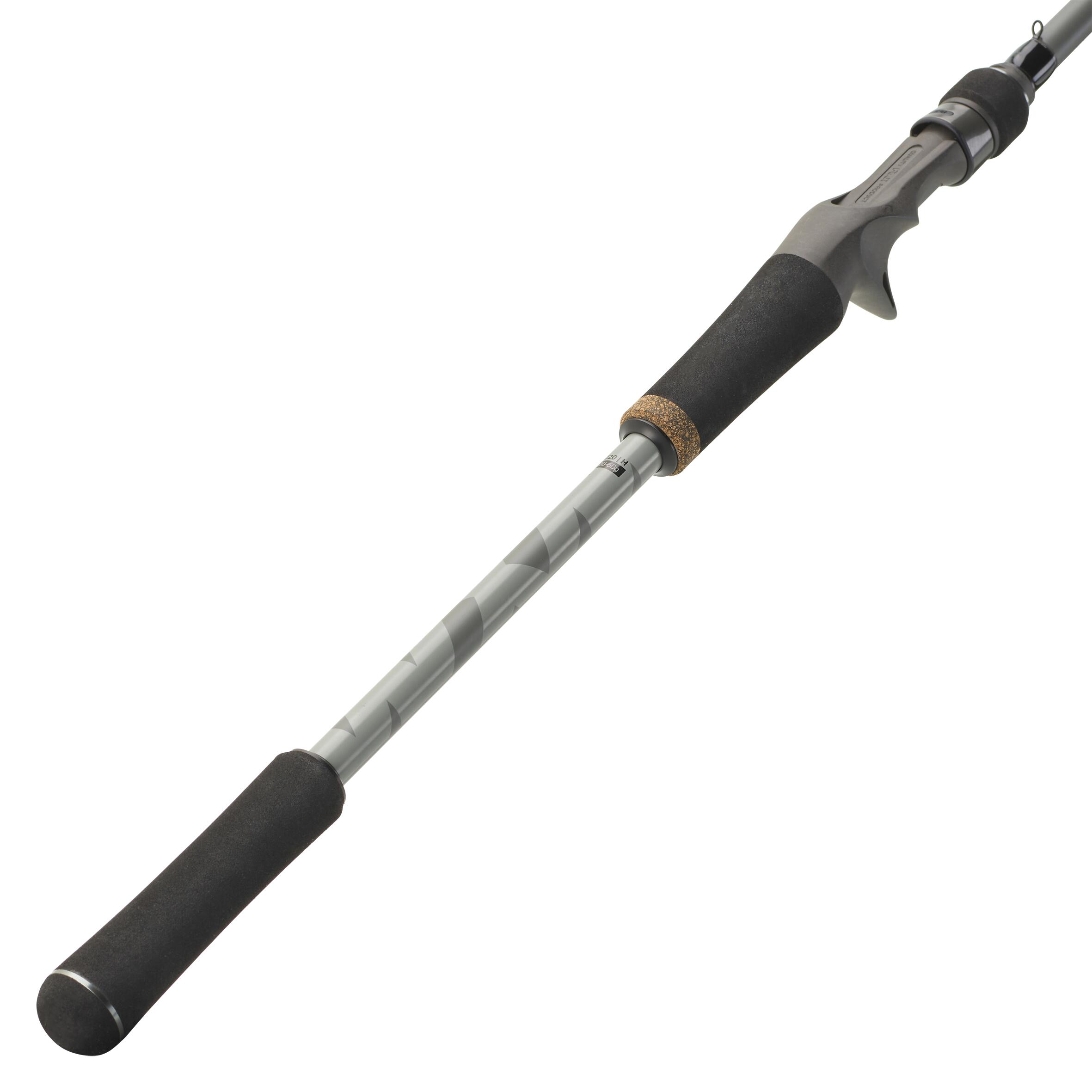 WXM-5 220 H Casting Lure Fishing Rod - black, Squirrel grey - Caperlan -  Decathlon