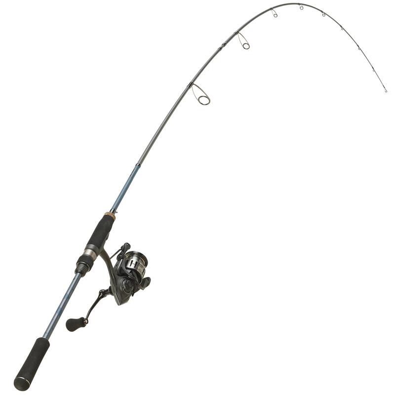 Conjunto Caña + Carrete Pesca Señuelos WXM-5 210 L