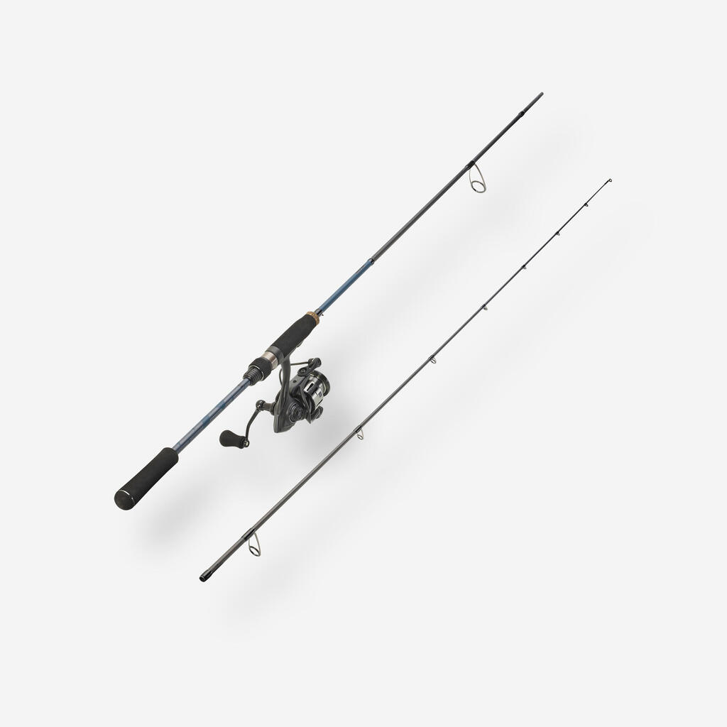 Komplet ribiške palice z rolo za ribolov z vabo WXM 500 Spinning 2,10 m (10 g)