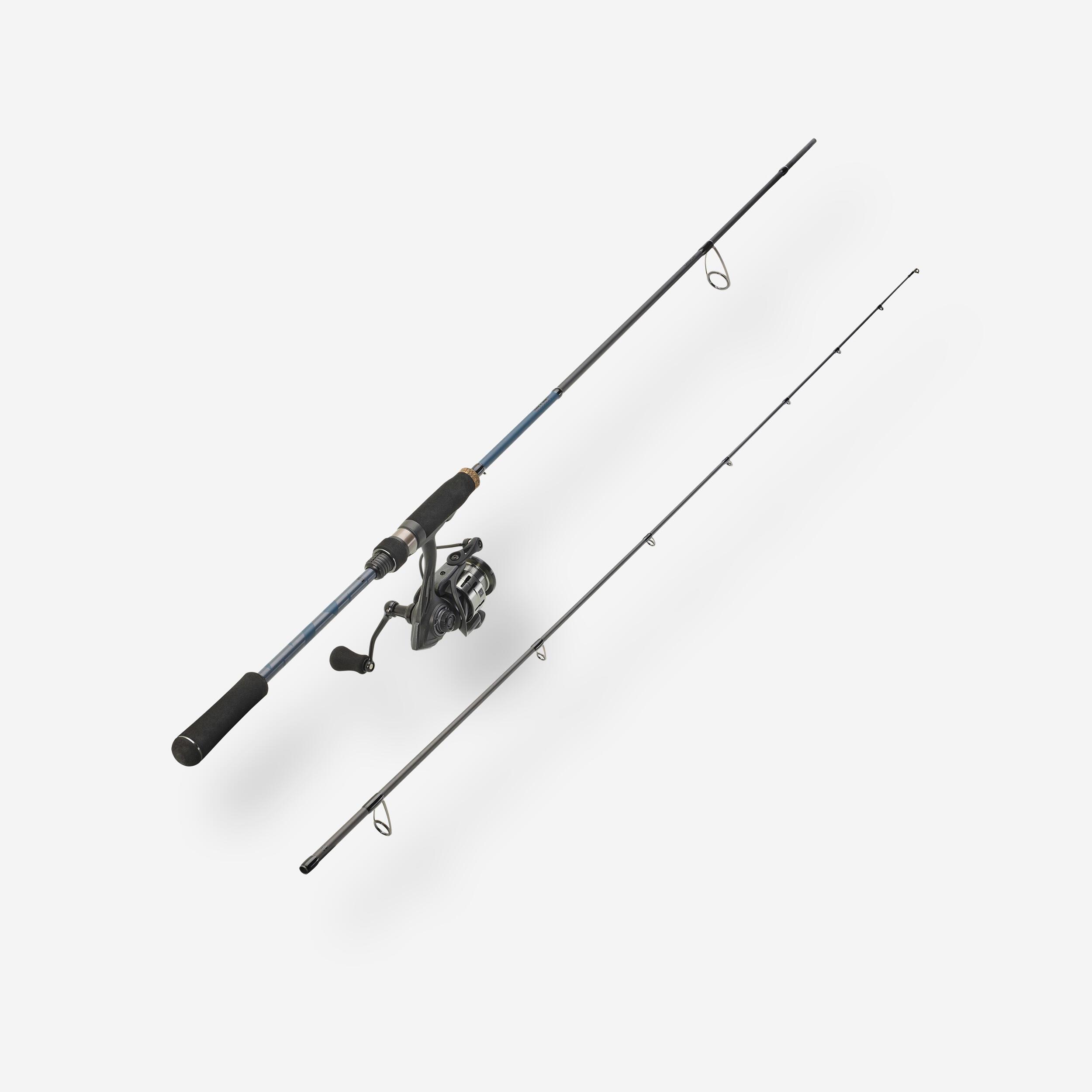 Set lansetă și mulinetă Pescuit cu năluci WXM 500 Spinning 2.10m L 2-10g