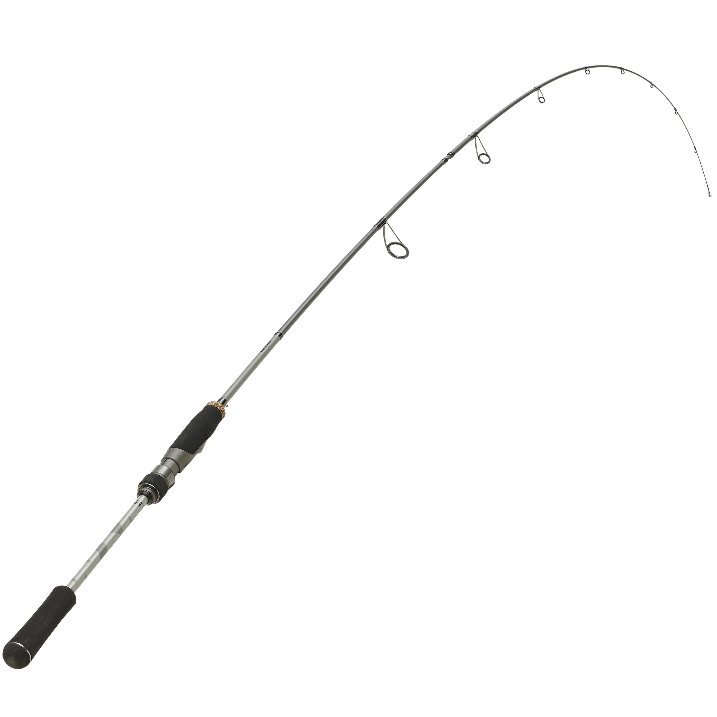 Simple 50cm Ultra-short Fishing Rod Portable Solid Ice Fishing Rod Straight Handle Fishing Rod As Shown
