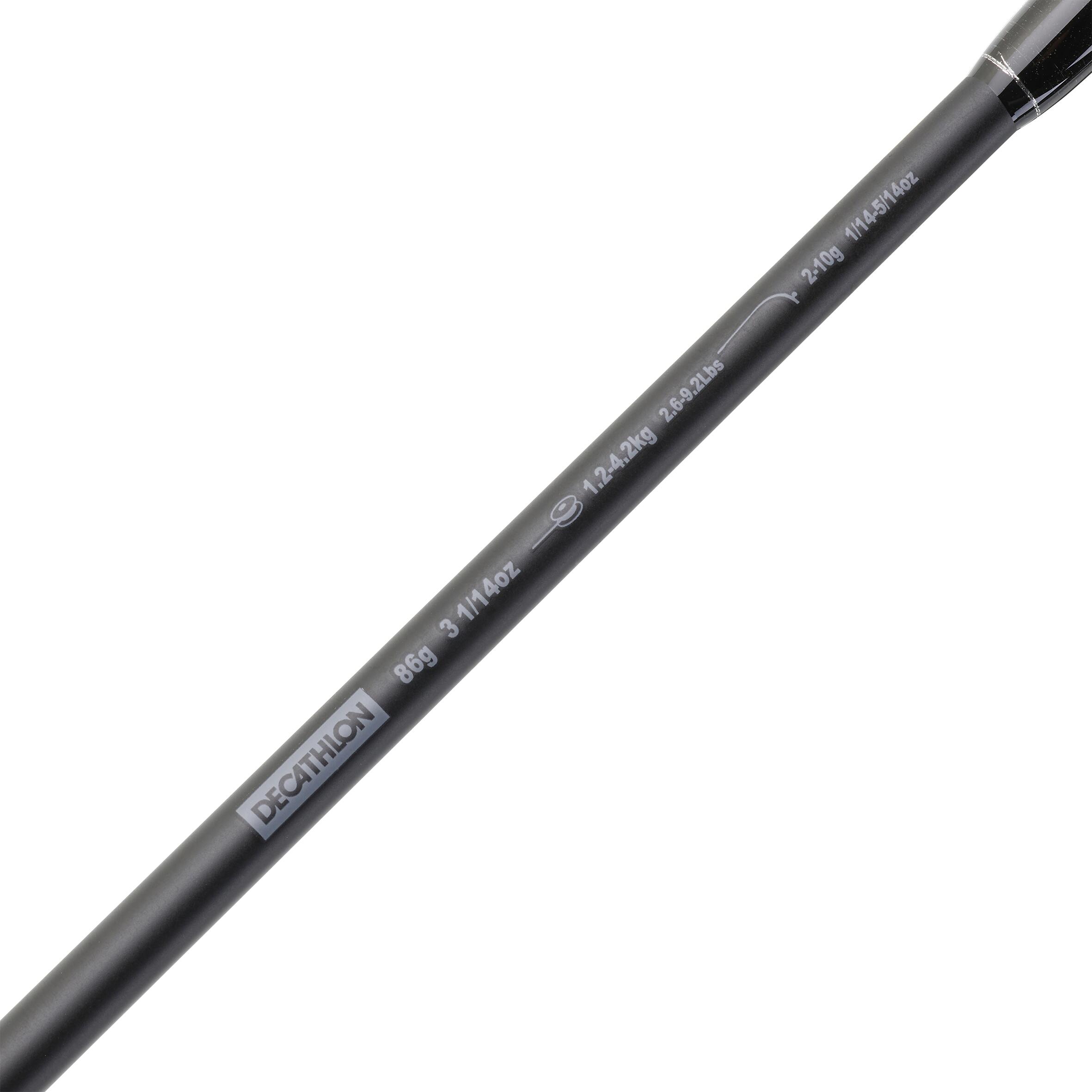 Přívlačový prut WXM 900 Spinning 2 m L 2–10 g 10/15