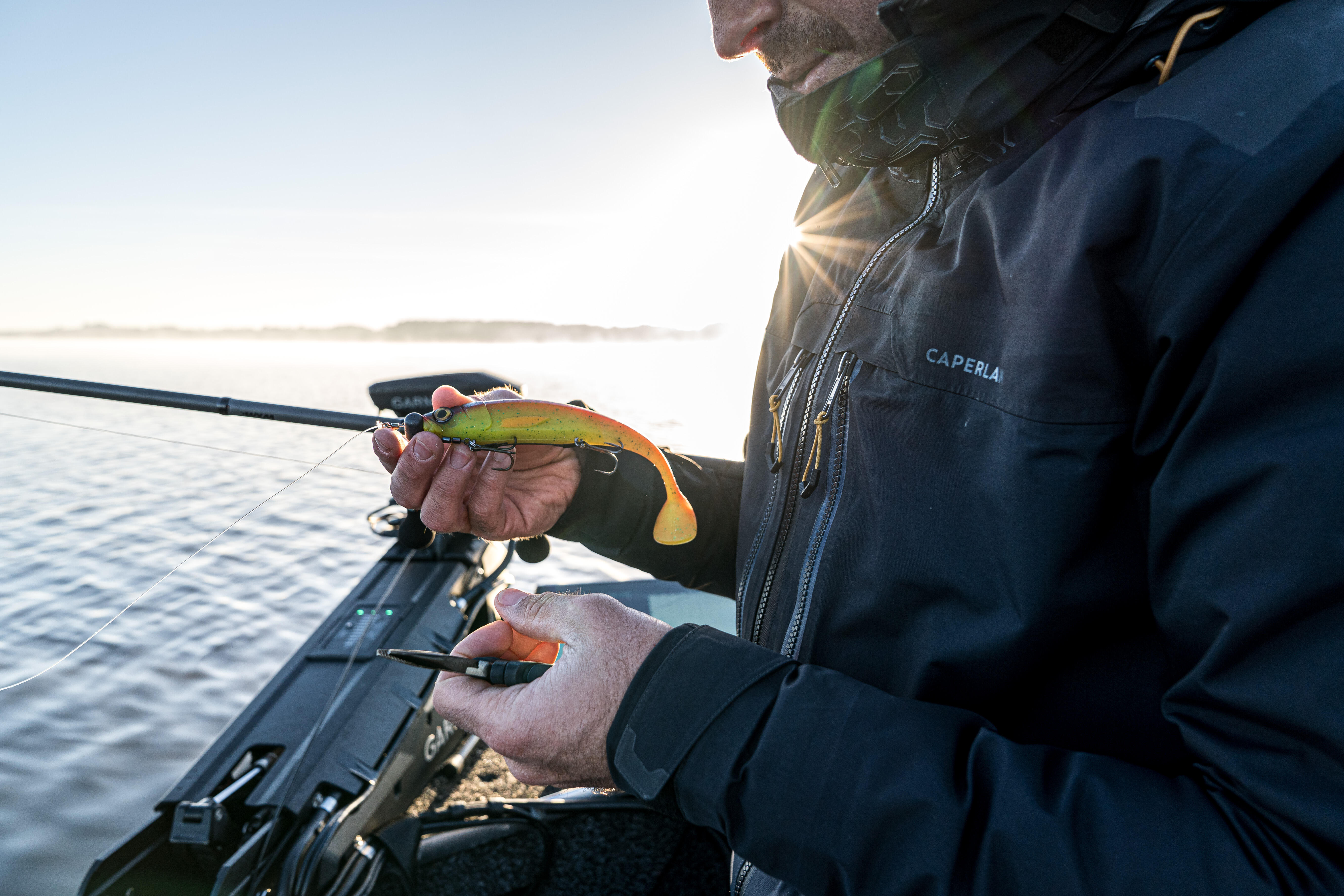 Avançons montage pour pêche aux leurres souples brochet - STGR 2T - CAPERLAN