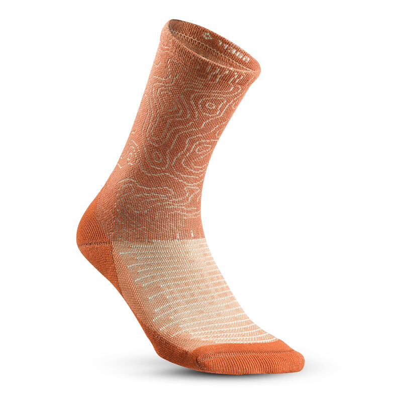 Sock Hike 100 High  - Limited Edition Pack of 2 Pairs - Terracotta