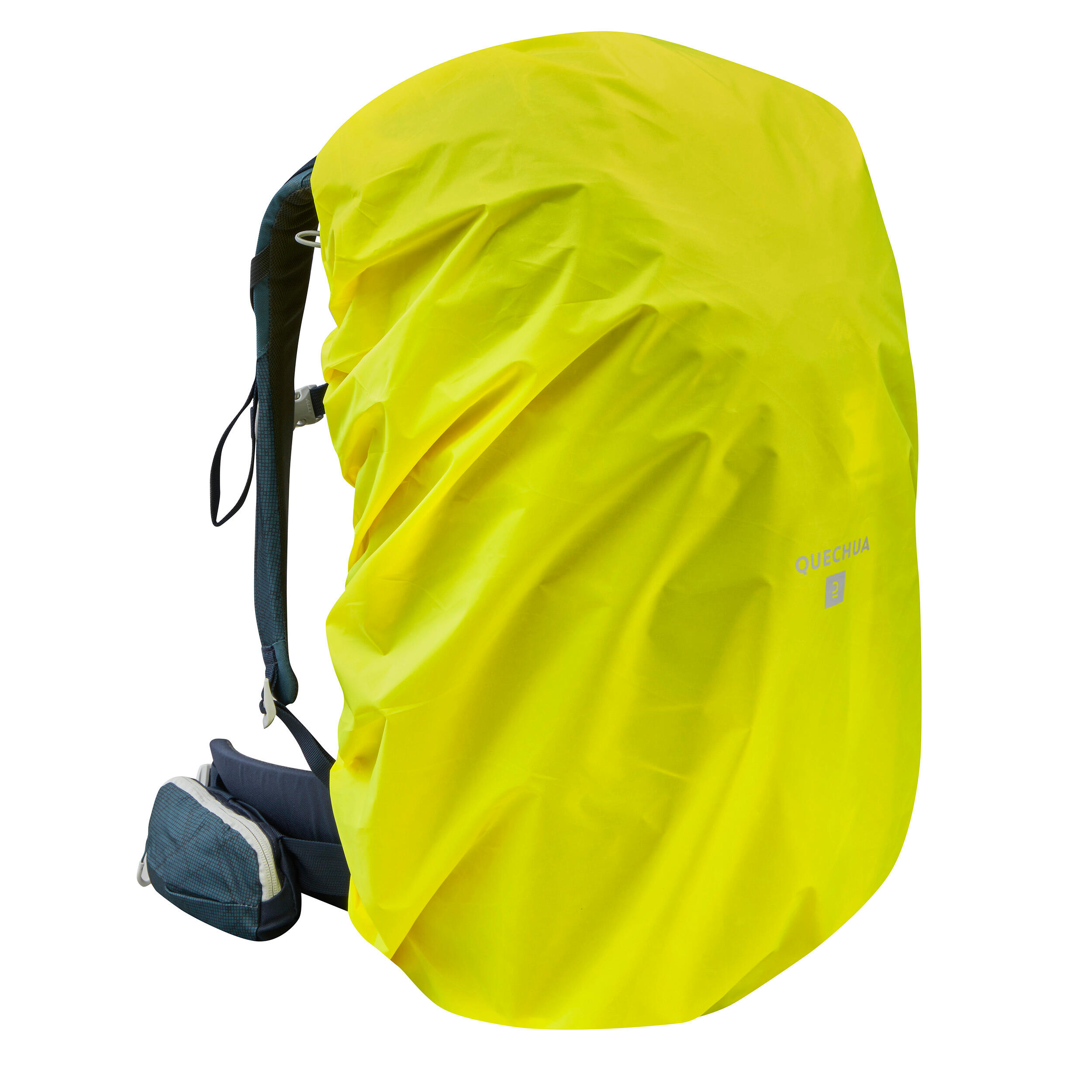 20-40 L Rain Cover for Backpack - Yellow - SIMOND