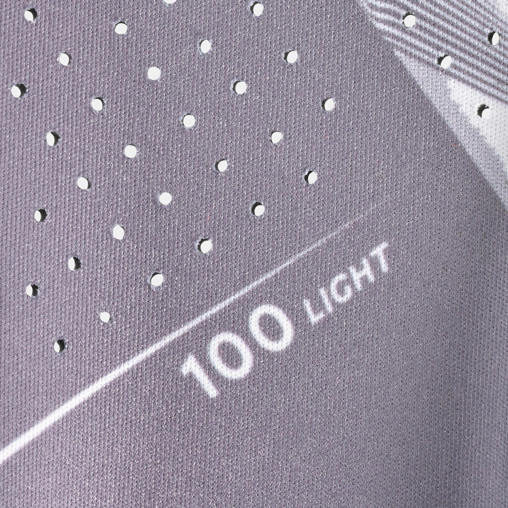 סוליות לנעלי טיולים, דגם HIKE 100 - אפור