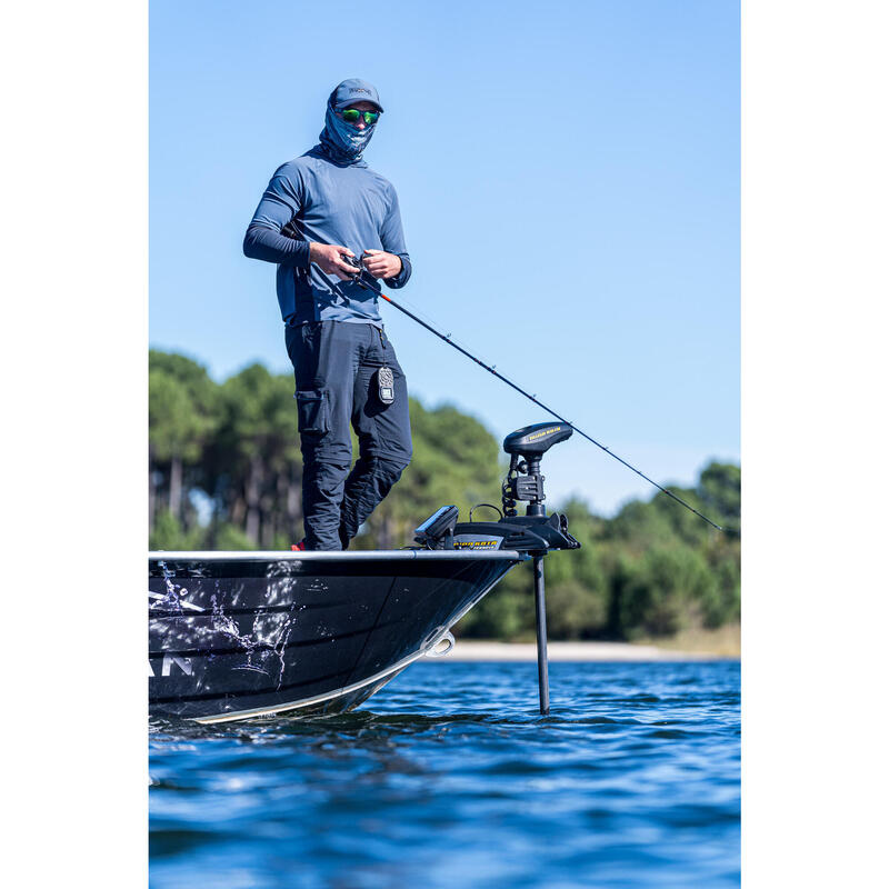 Boné Impermeável de Pesca FC 900 WXM Azul/Cinzento