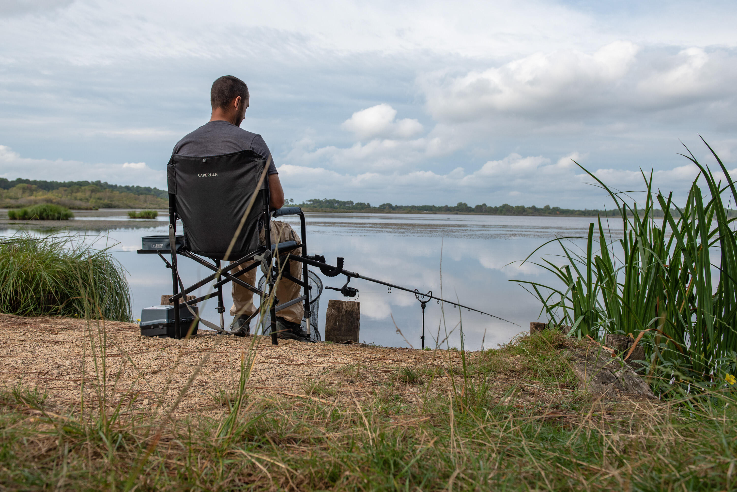 Folding Adjustable Fishing Seat - Essenseat 500 - CAPERLAN