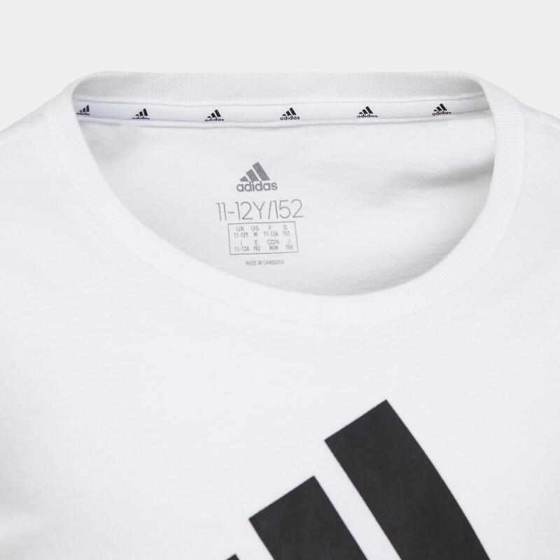 T-shirt fille essentiels adidas blanc