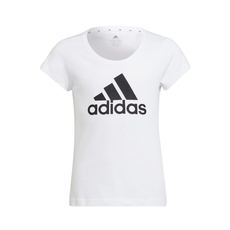 T-SHIRT MEISJES ESSENTIALS WIT